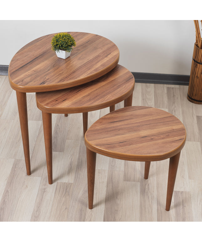 Rox Series Walnut Coffee Table