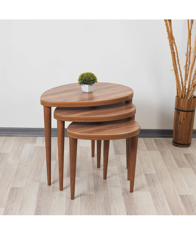 Rox Series Walnut Coffee Table